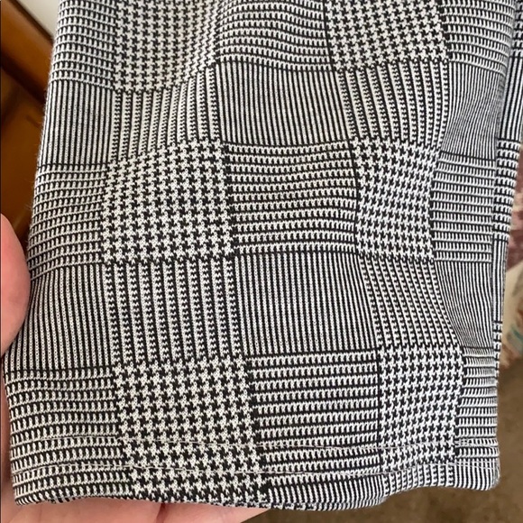 NWT plaid paper bag waist trousers - Picture 6 of 7